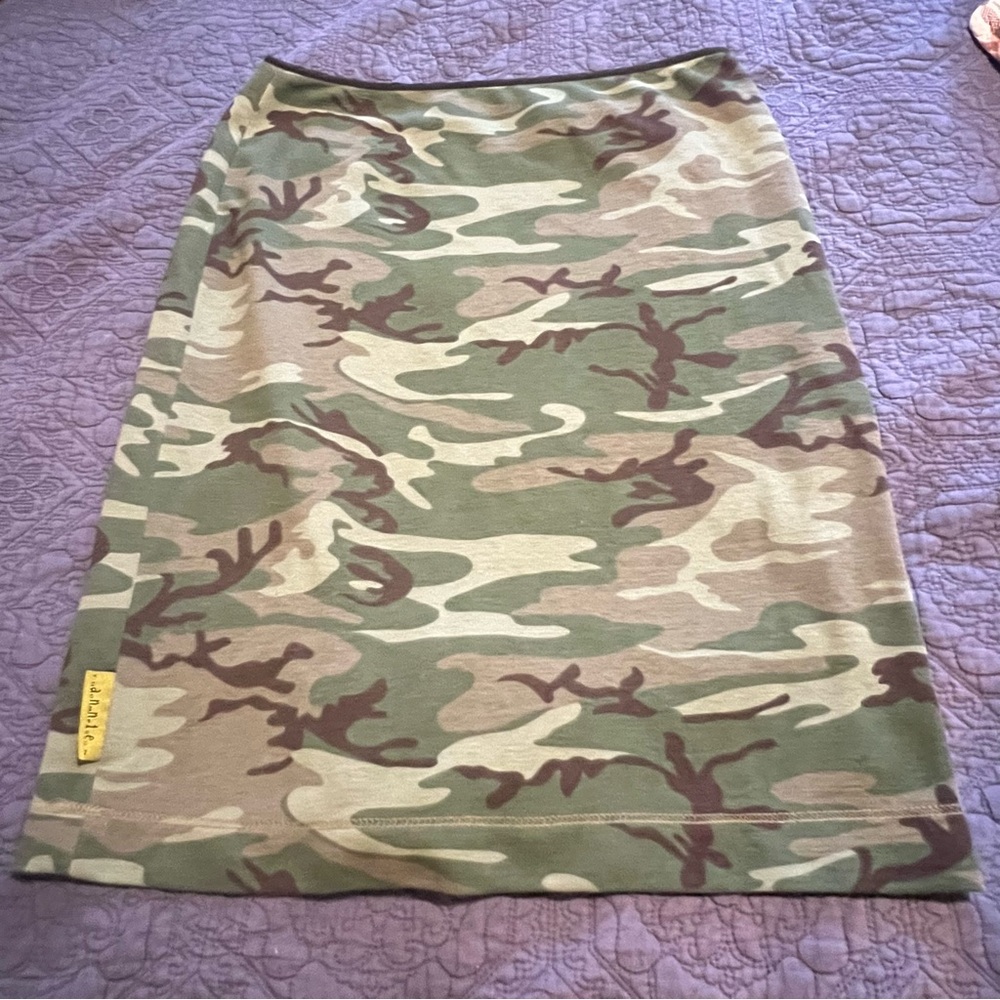 Camo Print Women's Skirt